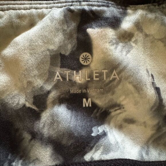 Athleta Floral Print Leggings -SZ M - Picture 8 of 8